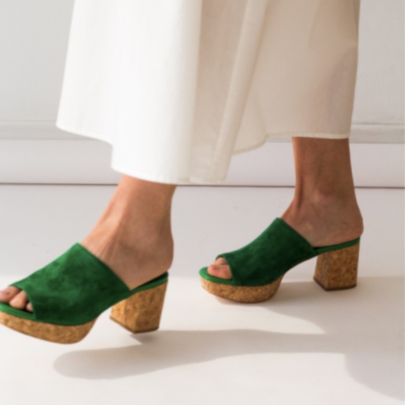 Charlotte Stone Shoes - Charlotte Stone Maria Mule in Palm